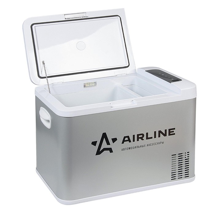 Холодильник автомобильный Airline, компрессорный, 35 л, 12/24В, 100-240В