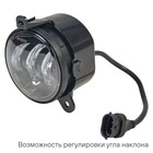 Фара светодиодная Airline, регулируемая световая граница, 45W белый, d=90 мм, в наборе 2 шт. - Фото 4
