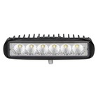 Фара светодиодная прямоугольная Airline, 6 LED, рассеянный свет, 18W, 157×42×40, 12/24V - Фото 2