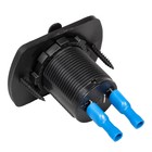 Розетка USB автомобильная Airline, влагозащитная, с 2 портами и вольтметром, 5 В, QC3.0+QC3.0 - Фото 6