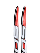 Комплект лыжный: пластиковые лыжи 205 см без насечек, стеклопластиковые палки 165 см, крепления NN75 мм, цвета МИКС - Фото 8