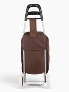 Сумка-тележка хозяйственная на шнуре, 28×18×94 см, коричневая - Фото 5