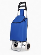 Сумка-тележка хозяйственная на шнуре, 28×18×94 см, васильковая - Фото 2