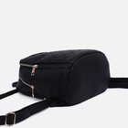 Рюкзак женский из искусственной кожи на молнии Star Bag, 5 наружных карманов, цвет чёрный 9815332 - фото 16310465