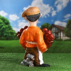 Садовая фигура - подставка для шампуров из полистоуна «Шашлычник», 55×44 см - Фото 5