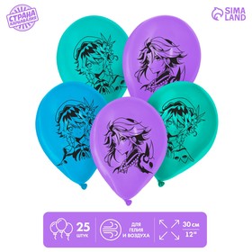 

Шар латексный 12" «Аниме», 25 шт.