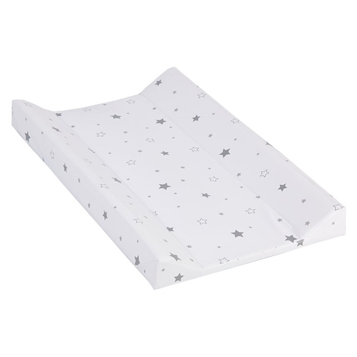 Доска пеленальная для кроваток Polini kids «Звездное сияние», белый-серый - Фото 1