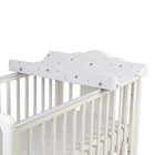 Доска пеленальная для кроваток Polini kids «Звездное сияние», белый-серый - Фото 5