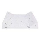 Доска пеленальная для кроваток Polini kids «Звездное сияние», белый-серый - Фото 6