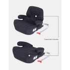 Бустер автомобильный детский Rant Turbo Active Line, крепление Isofix, группа 3 (22-36 кг), цвет чёрный - Фото 3