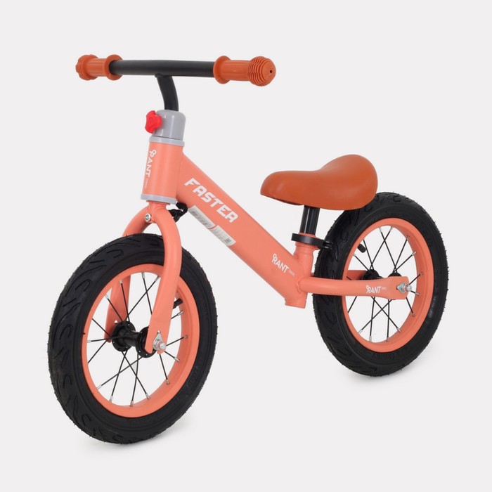 Беговел детский Rant Basic Faster, цвет коралл - Фото 1