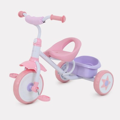 Велосипед трёхколёсный детский Rant Basic Champ, цвет розовый