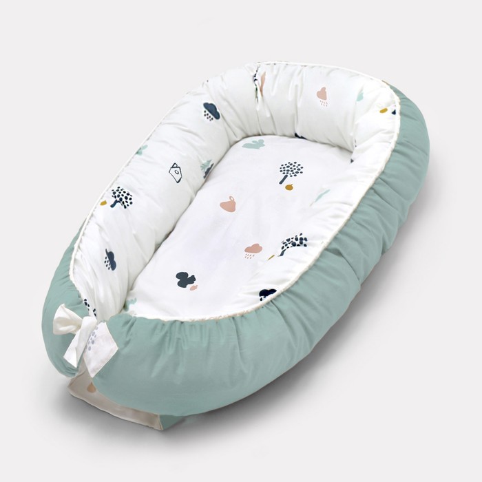 Кокон-гнёздышко Rant Forest, цвет мятный - Фото 1