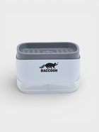 Дозатор для моющего средства с подставкой для губки Raccoon, губка в комплекте - Фото 3