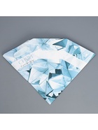 Пакет подарочный, упаковка, «Кристалл», 23 х 20 х 23 см 9426729