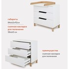 Комод Mowbaby Lilla Cloud, 84х62х92 см, белый 9825966