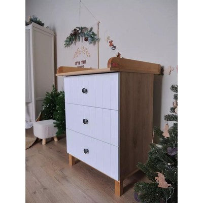 Комод Rant Bamboo, 44×64×85 см, цвет cloud white