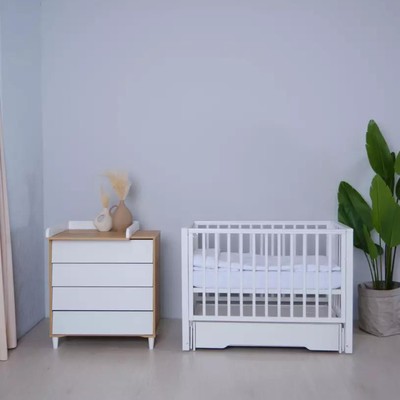 Комод Rant Bergen, 84×44×90 см, цвет cloud white