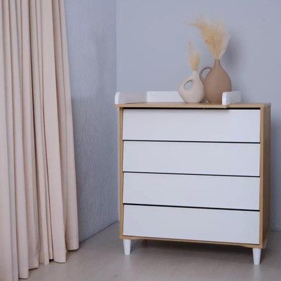 Комод Rant Bergen, 84×44×90 см, цвет cloud white