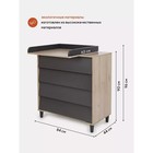 Комод Rant Bergen, 84×44×90 см, цвет moon grey - Фото 3