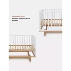Кроватка детская Rant Bamboo, маятник, цвет cloud - Фото 15