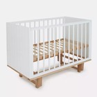 Кроватка Rant Bamboo маятник Cloud, 125х66х95 см, белый - Фото 16