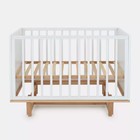 Кроватка детская Rant Bamboo, маятник, цвет cloud - Фото 17