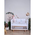 Кроватка детская Rant Bamboo, маятник, цвет cloud - Фото 3