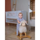 Кроватка детская Rant Bamboo, маятник, цвет cloud - Фото 9