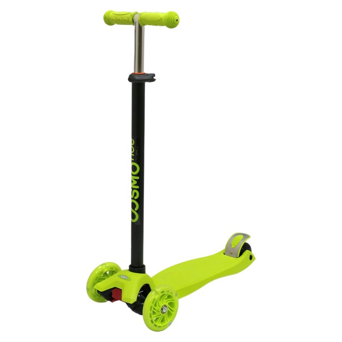 Самокат трехколесный COSMORIDE SLIDEX S910, зеленый