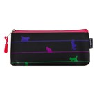 Пенал мягкий, 1 отделение, 80 х 210 х 35 мм, объёмный, deVENTE, Neon Cat, силикон 9364171