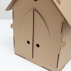 Дом-конструктор для кошек, 59 х 30 х 47 см, крафт - фото 9470434