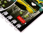 Блокнот А7, 40 листов в клетку на гребне "Авто чемпион", обложка мелованный картон, МИКС - Фото 2