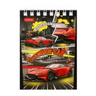 Блокнот А7, 40 листов в клетку на гребне "Авто чемпион", обложка мелованный картон, МИКС - Фото 8