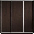 Шкаф купе «Экспресс», 1800×600×2200 мм, 3-х дверный, ЛДСП, цвет венге - Фото 3