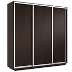 Шкаф купе «Экспресс», 2100×600×2200 мм, 3-х дверный, ЛДСП, цвет венге - Фото 2
