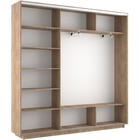 Шкаф купе «Экспресс», 2100×440×2200 мм, 3-х дверный, ЛДСП, цвет сонома - Фото 3