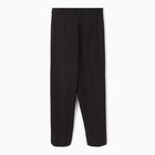Школьные брюки для мальчика, цвет чёрный, рост 152-158 см - Фото 2