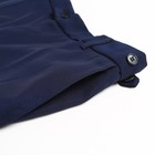 Школьные брюки для мальчика, цвет тёмно-синий, рост 146-152 см - фото 24720107