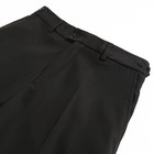 Школьные брюки для мальчика, цвет чёрный, рост 140-146 см - Фото 3