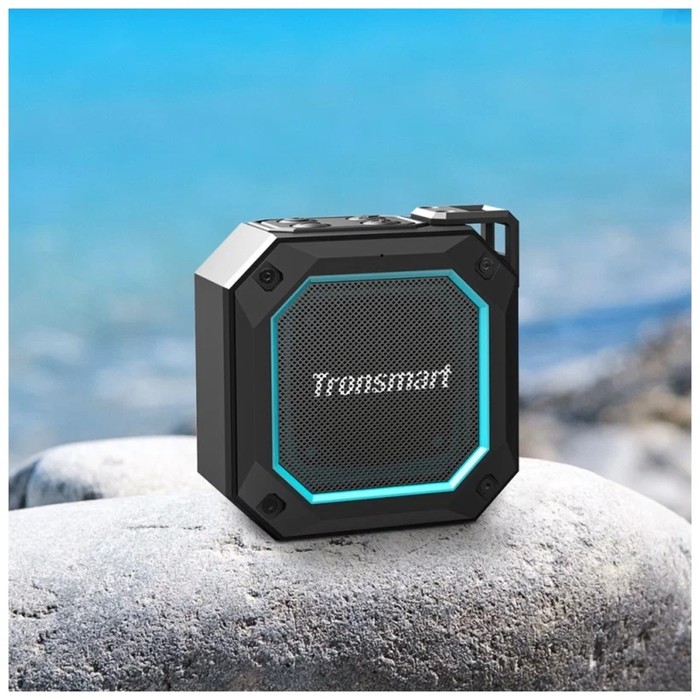 Портативная колонка Tronsmart Groove 2, 10 Вт, 2500мАч, AUX, microSD, подсветка, TWS, IPX7 - фото 51328994