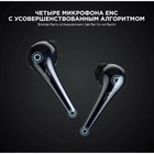 Наушники 1MORE Comfobuds 2 EC303, вкладыши, BT 5.2, IPX5, 43/410 мАч, черные - фото 51312284