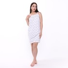 Ночная сорочка женская, цвет белый, размер 50 9802003