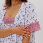 Ночная сорочка женская, цвет розовый, размер 50 - Фото 5