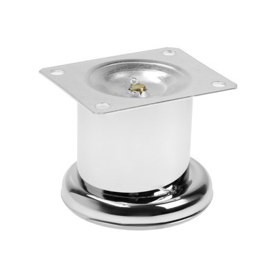 Опора мебельная OM001CR ТУНДРА, 50×60 мм, цвет хром