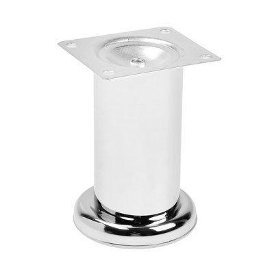 Опора мебельная OM001CR ТУНДРА, 50×100 мм, цвет хром