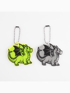 Светоотражающий элемент «Дракон», двусторонний, 5.3×5.8 см, МИКС - Фото 3