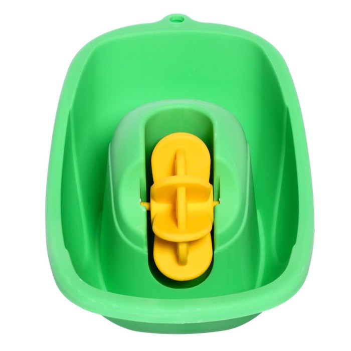 Мягкий катерок, с вертушкой, цвет зеленый 64210