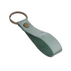 Брелок для автомобильного ключа, ремешок, натуральная кожа, светло-зеленый, каблук - фото 9150418
