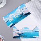 Конверт для денег "На мечту!" лёд, 8 x 16,3 см (комплект 5 шт) - фото 22361196